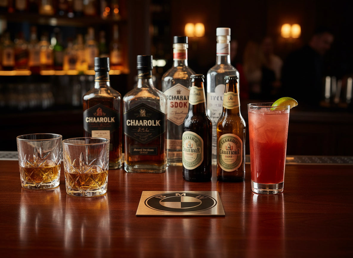 Custom Stainless Steel Coasters