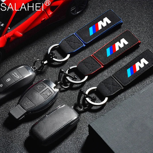 Alcantara BMW Keyring